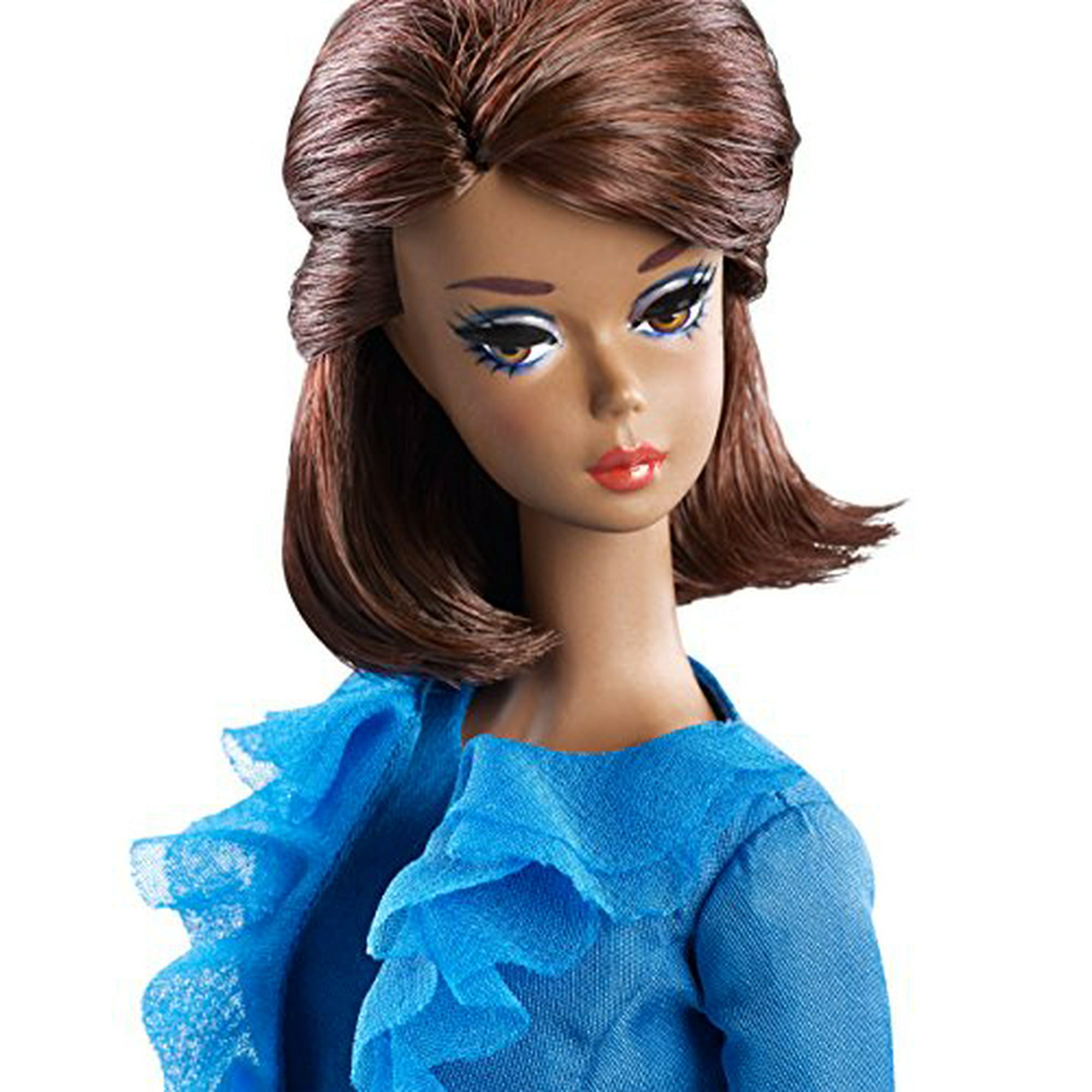 Barbie Fashion Model Collection Suit Doll Blue Mattel DGW57 